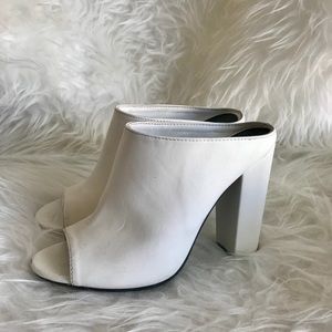 White Forever21 Hot Heels